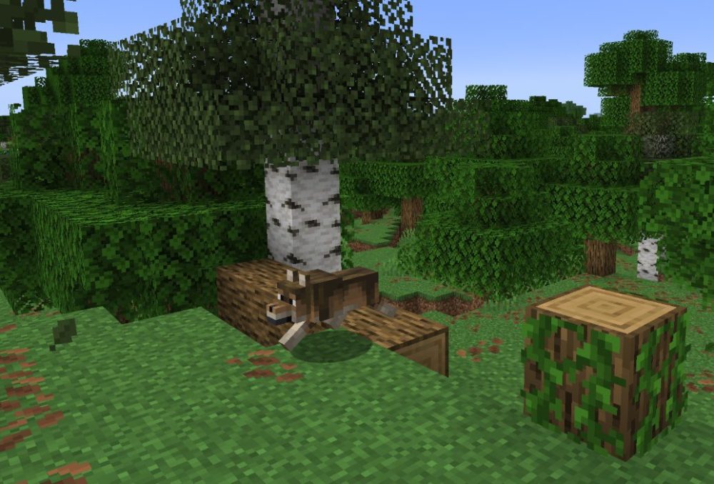 Minecraft fallen trees
